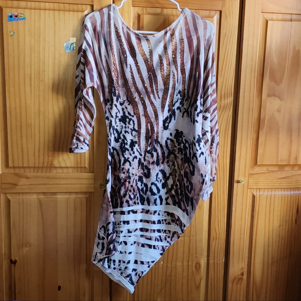 Asymmetrical dress